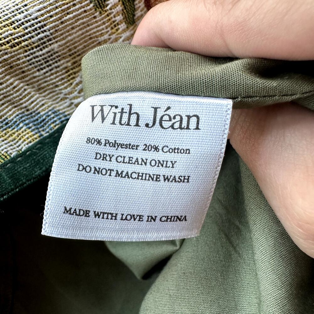 With Jean Sabrin Strapless Mini Dress Tabi Tapestry - Picture 7 of 7